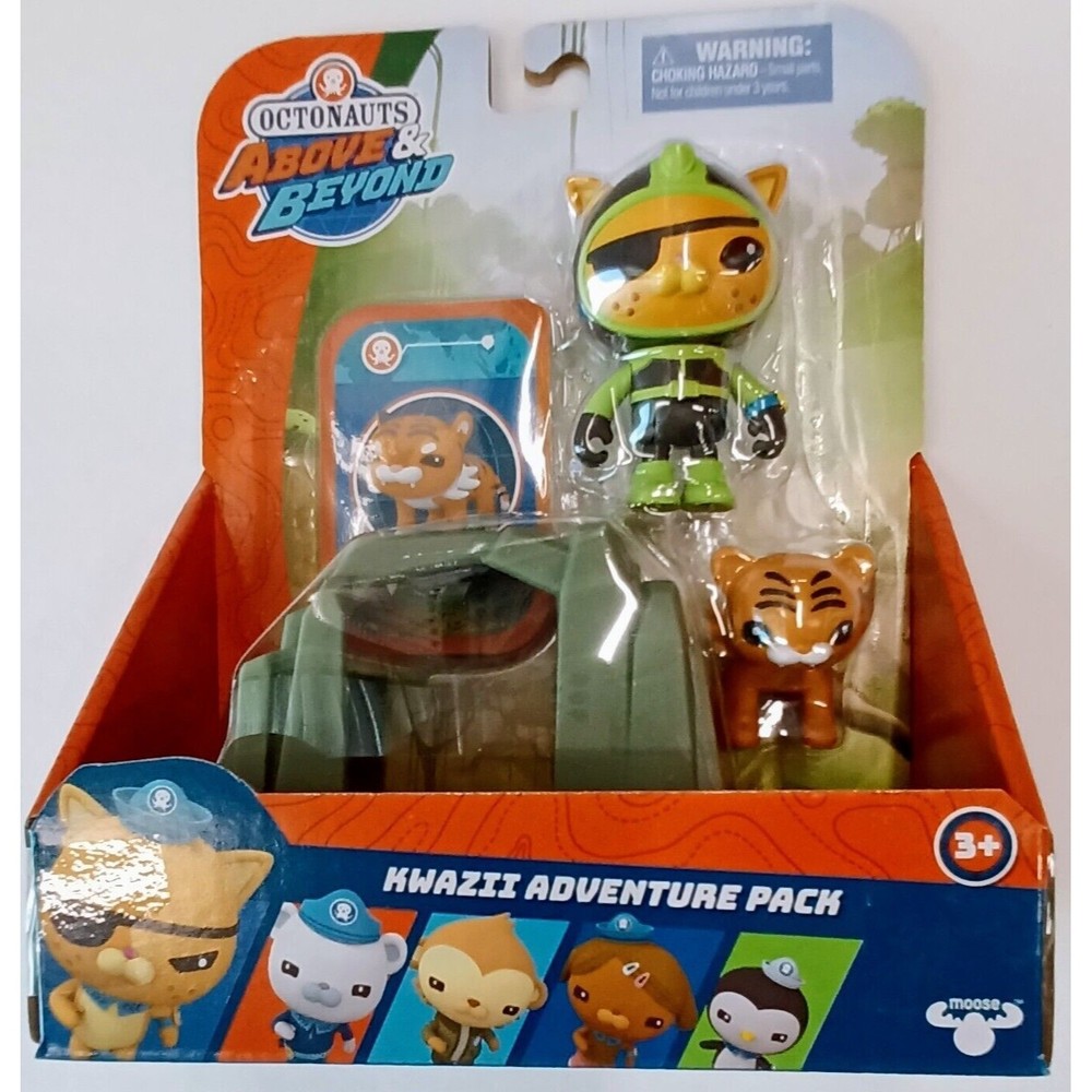 Octonauts Above & Beyond Kwazii Adventure Pack Toy Set Kids Action Figure NEW